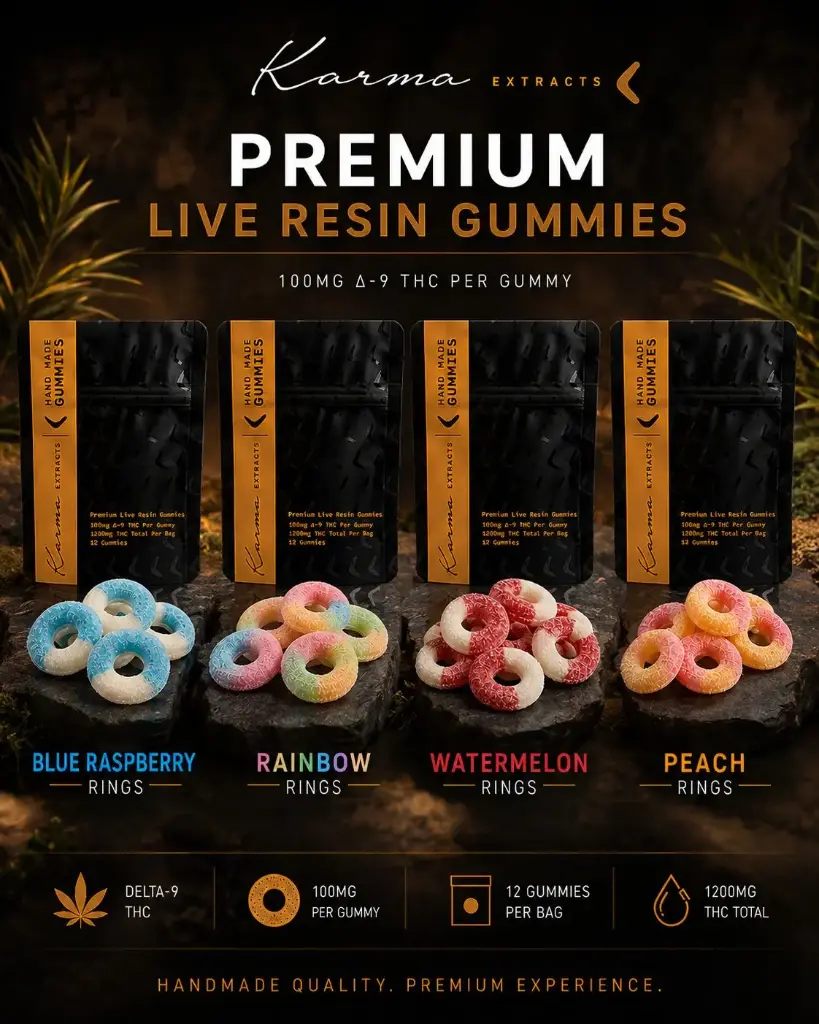 Karma - Gummies Live Resin D9 - 1200mg