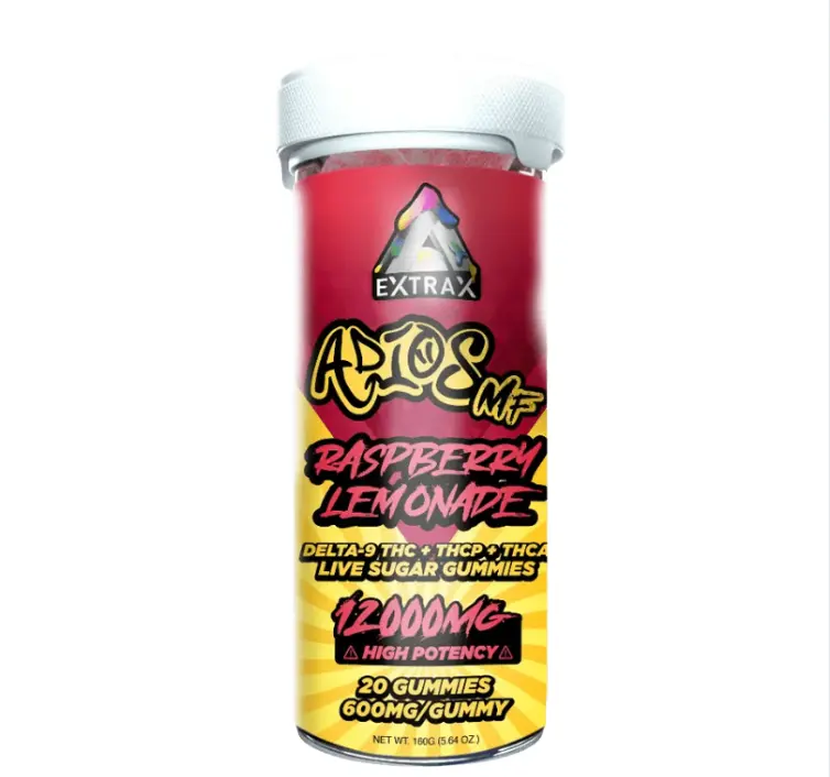 Extrax - Gummies Raspberry Lemonade -12000mg