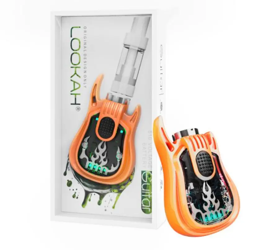 Lookah - Bateria 510 - Guitarra Anaranjada