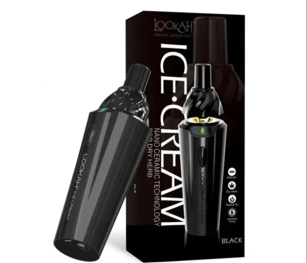 Lookah - Pen para Hierba - Ice Cream Negro