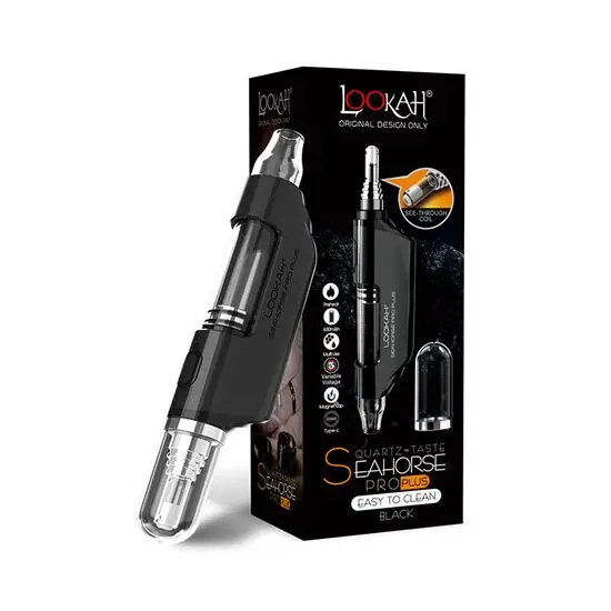Lookah - Pen para Wax Electrico - Seahorse Pro Plus Negro