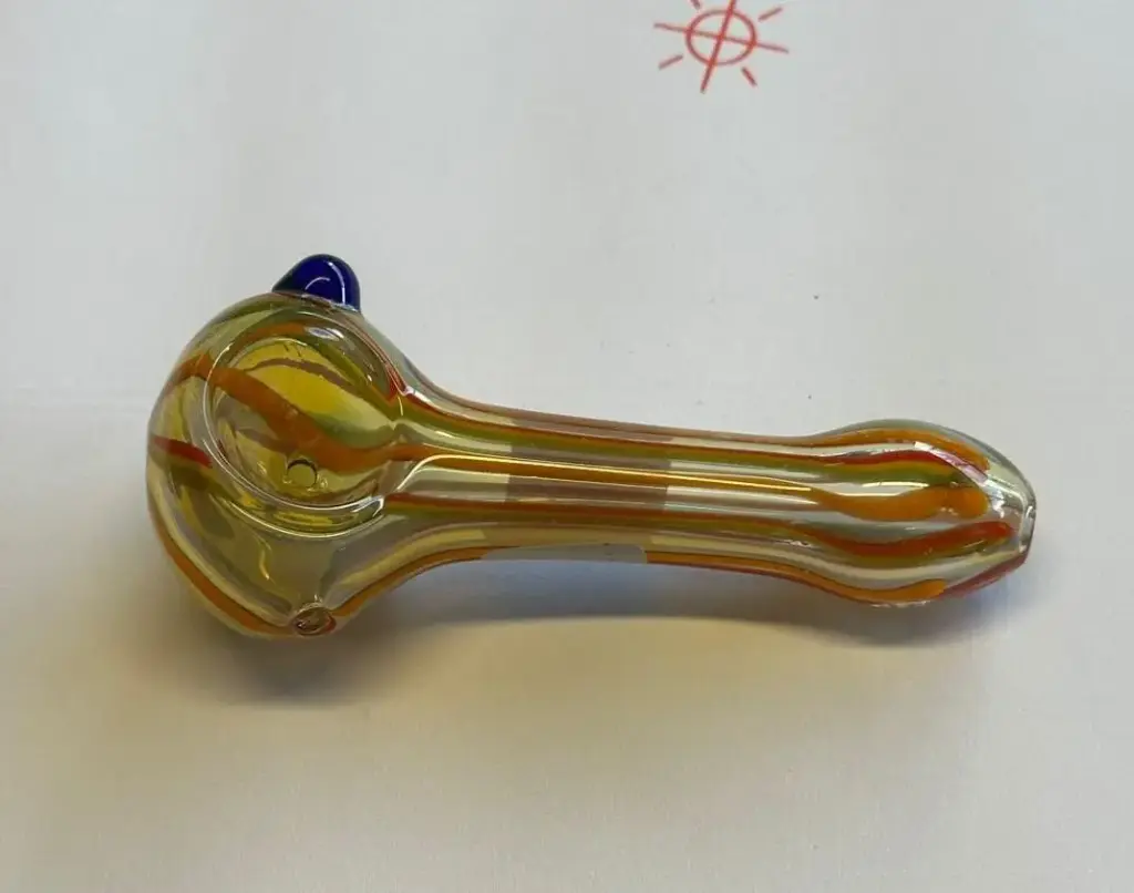 Pipa Rayas Rojas y Naranjas