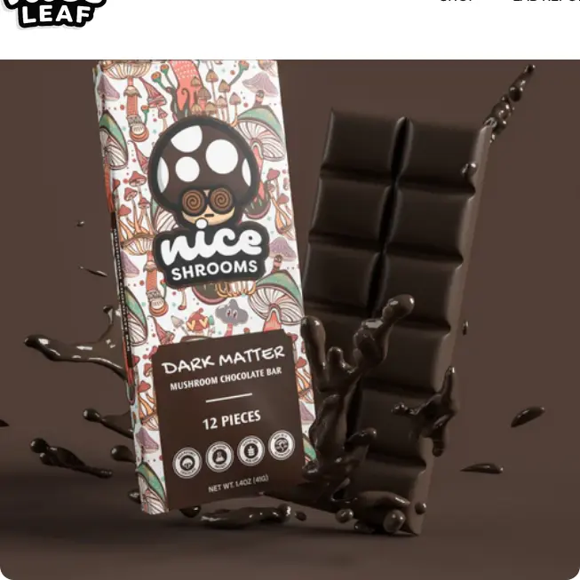 Nice Leaf - Dark Matter Mushroom Chocolate