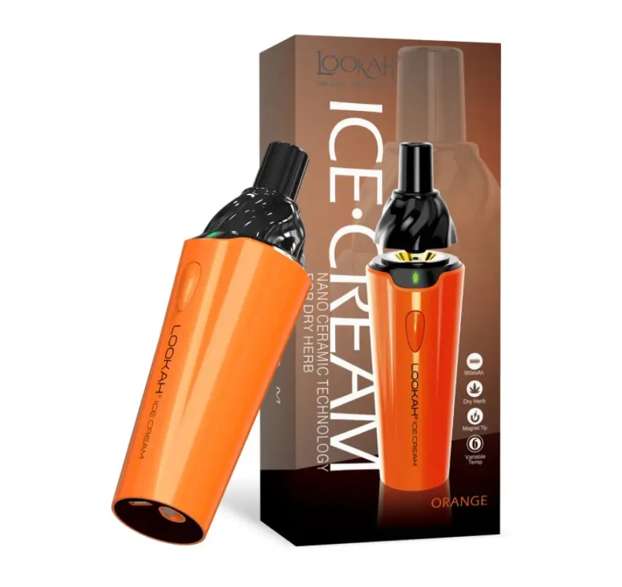 Lookah - Pen para Hierba - Ice Cream Anaranjado