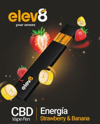 [00643] Elev8 - Strawberry & Banana CBD - 1gr