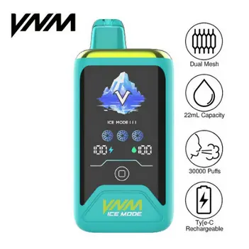 [00683] VNM - Ice Mode - 30k Puff (Nicotina)