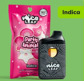 [00356] Nice Leaf - Party Animals - 3g (Indica)