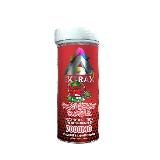[00524] Extrax - Gummies Raspberry Rumble - 7000mg
