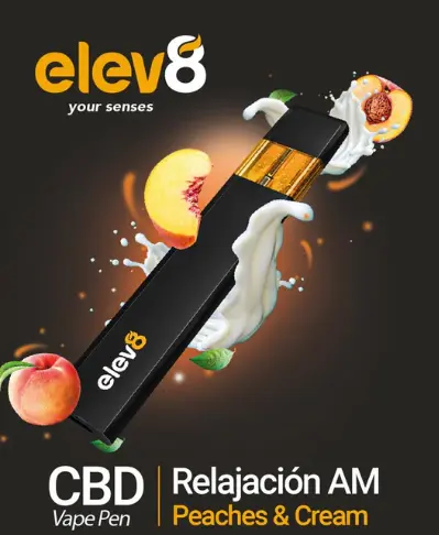 [00600] Elev8 - Peaches and Cream CBD - 1gr