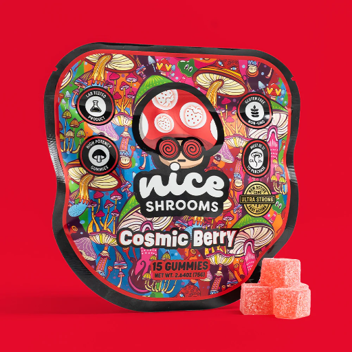 [00612] Nice Leaf - Cosmic Berry Mushroom Gummies