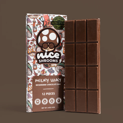 [00616] Nice Leaf -  Milky Way Mushroom Chocolate