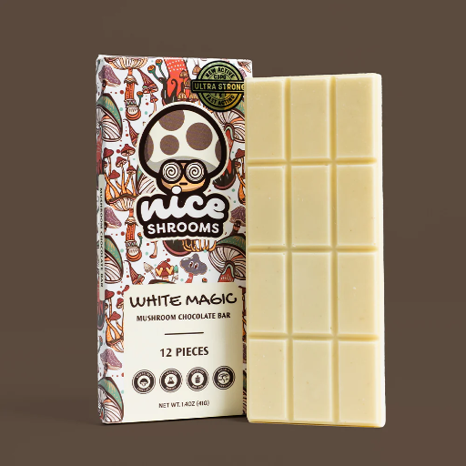 [00617] Nice Leaf - White Magic Mushroom Chocolate