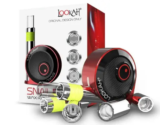 [00626] Lookah - Bateria Snail WaxKit Roja